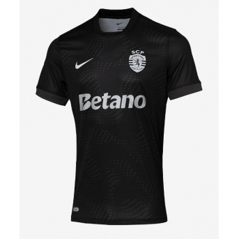 Billige Fotballdrakt Sporting CP Replika Bortedrakt 2025-26 Kortermet